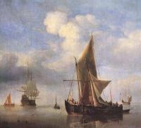 Velde the Younger, Willem van de - Calm Sea